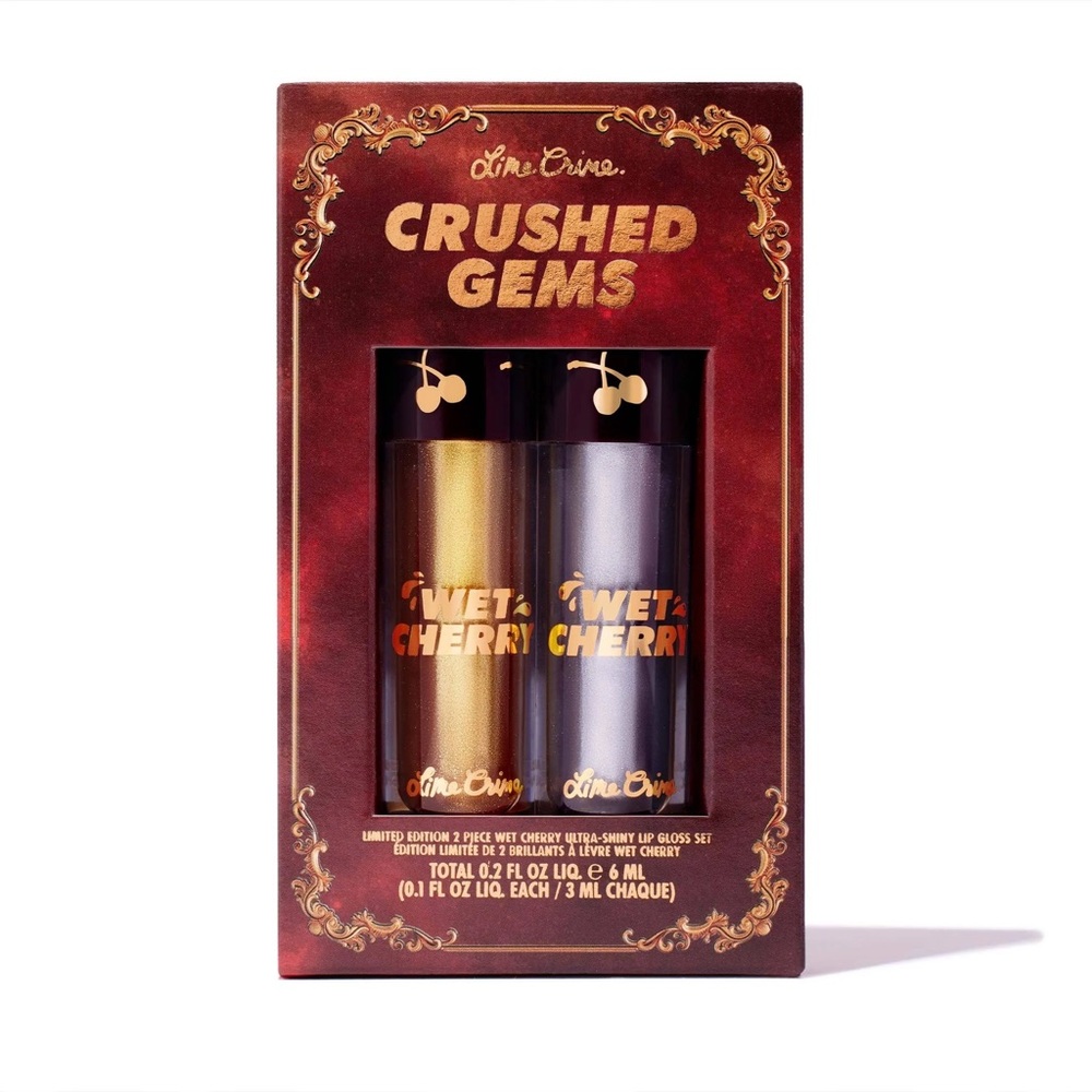 Lime Crime Crushed Gems Lipgloss Set